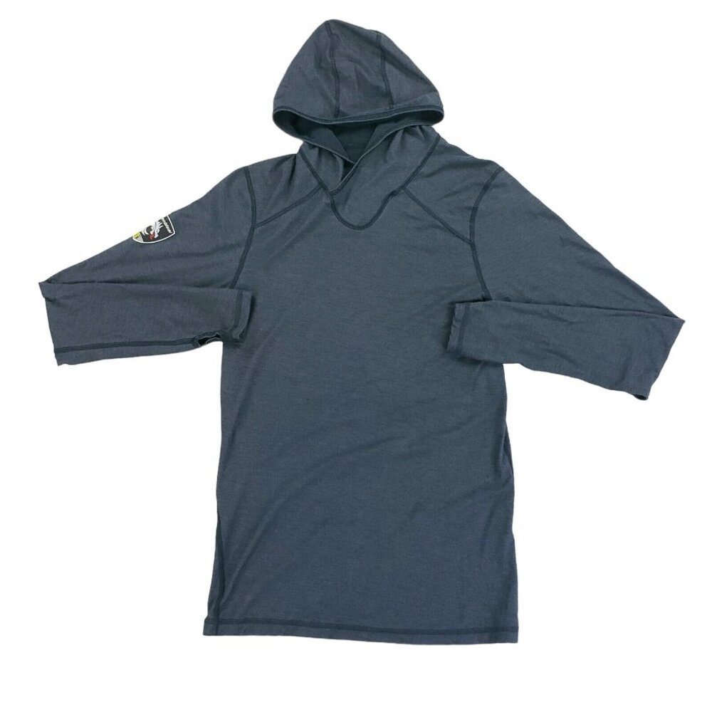 True North Dragonwear FR Pro Dry Tech LS Shirt w/ Hood Hoodie Womens Size Small